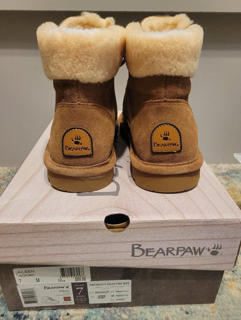 BearPaw Boots Womens Sz 7